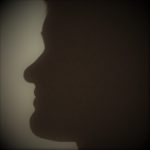 Schatten Frau Profil Gesicht